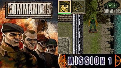 Gameplay || Commandos || Java || J2ME Loader || Mission 1