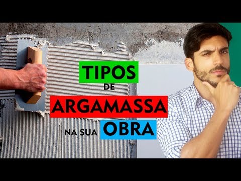 Vídeo: Tipos de massa para paredes