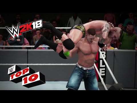 Ridiculous Eliminations from the Royal Rumble Match!: WWE 2K18 Top 10