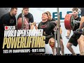 🔴 LIVE Powerlifting | Men's 83kg | 2025 IPF World Open Equipped Championships