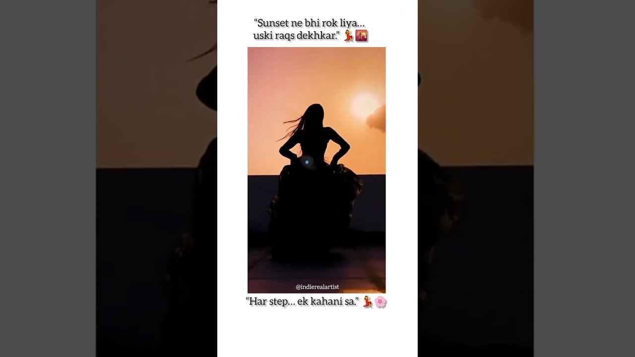 “Sunset..shadowsaur dil ka ek chhupa sa raqs.✨ 