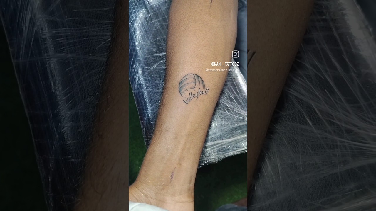 Volleyball 🏐 Tattoo  | CHIRALA |  