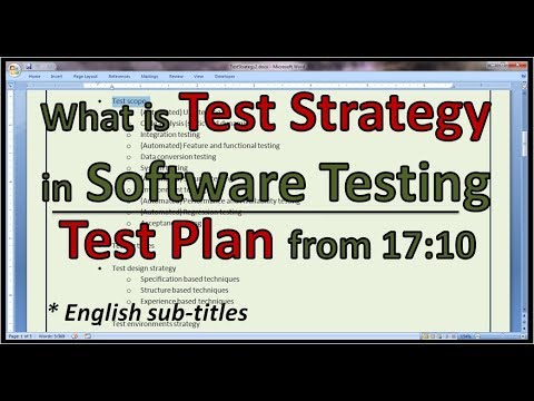 How to write quality assurance testing plan