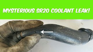 SR20 Antifreeze Coolant Leak Fix | Infiniti G20 Loosing Coolant!
