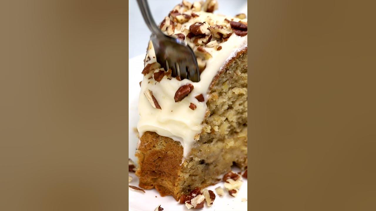 Banana Cake - the best bundt cake! #shorts Banana Cake - the best bundt cake! #shorts
