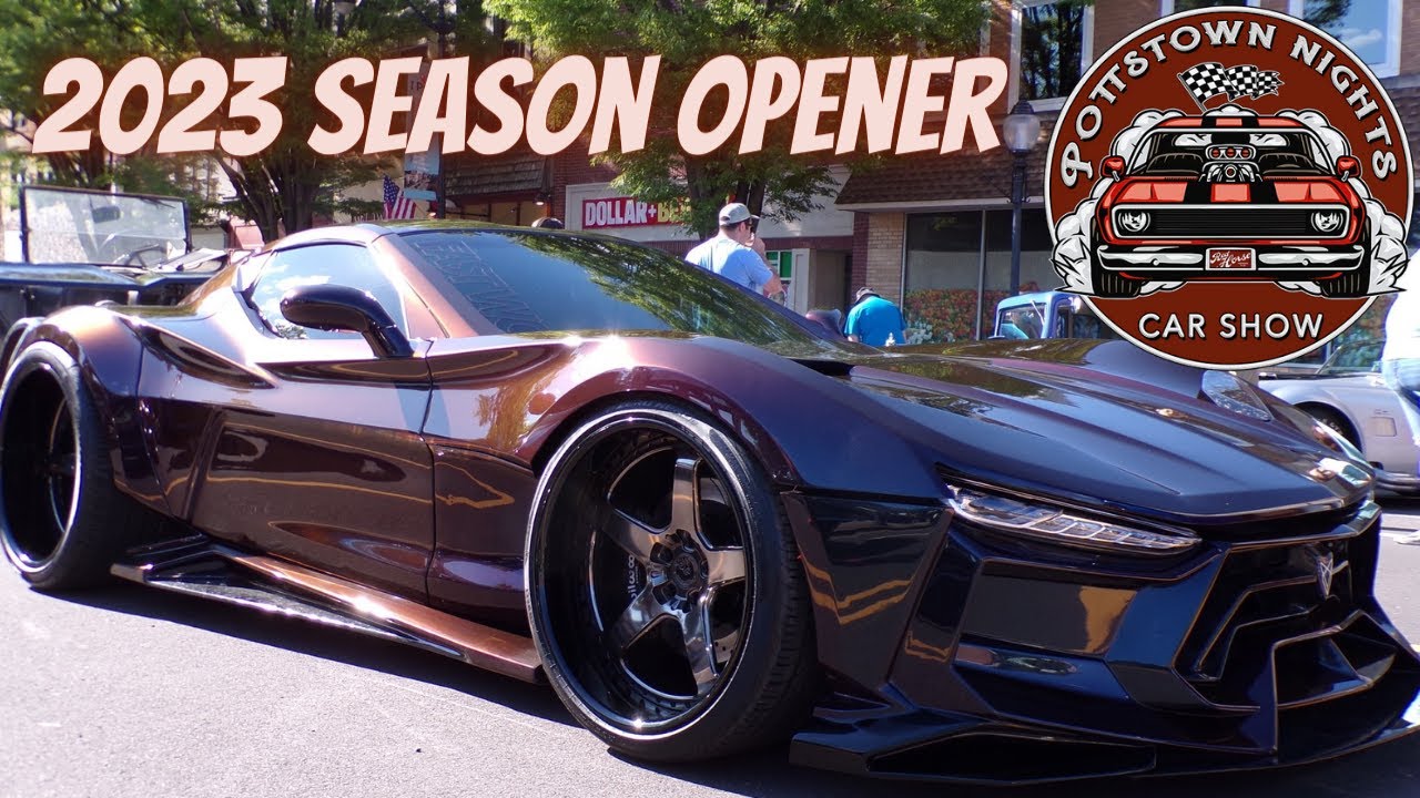 Pottstown Nights Car Show 2023 Season Opener YouTube