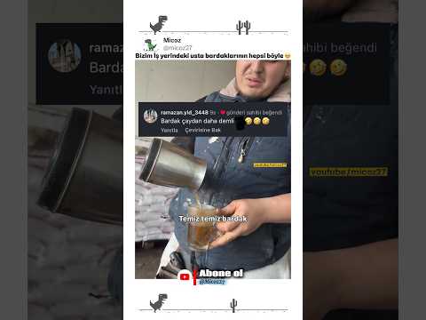 Fosilleşmiş çay bardağına gelen yorumlar 😅😂