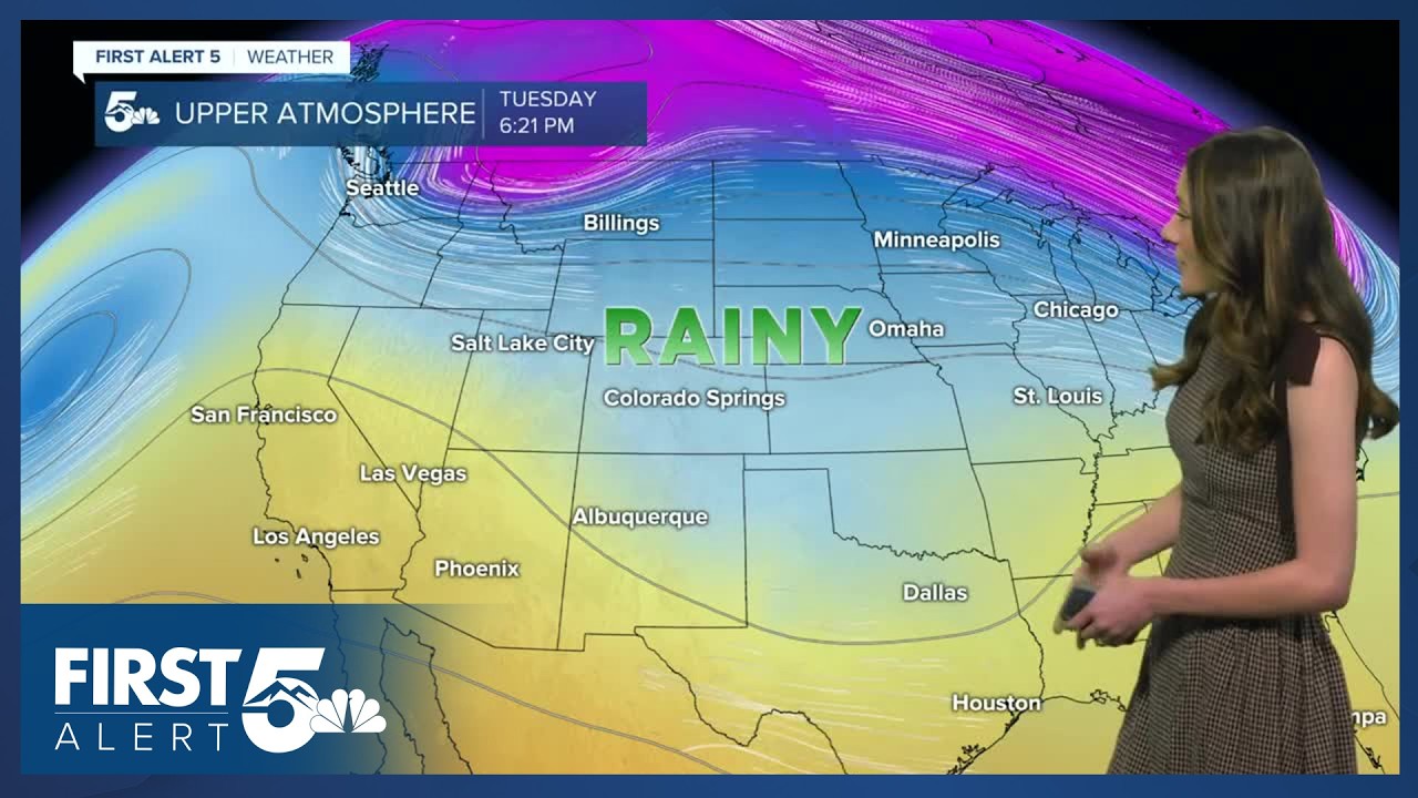 Breezy Monday Ahead with Rain Chances Returning This Week - YouTube