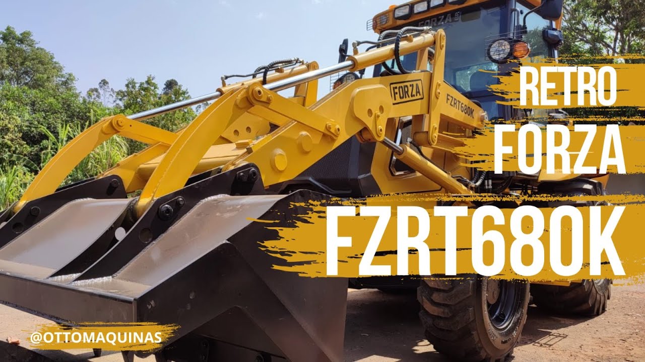 Nova Retroescavadeira -  FORZA FZRT680K