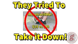 Indestructible Shoes Tried To Take Down My Video