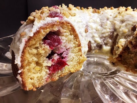 Cranberry Orange Bundt Cake Recipe - Incredibly Moist & Delicious Cake! - Episode #266