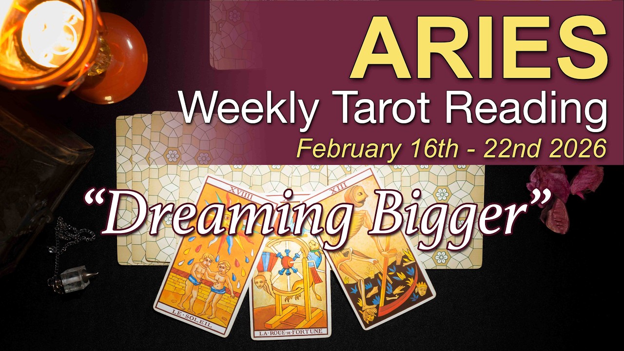 ARIES Weekly Tarot ‘CONQUERING THE MOUNTAIN!’ Intuitive Spiritual Guidance February 16 - 22 2026 ✨