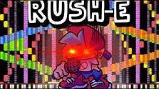 Rush E sung by BF but it's my HELL CHART REMIX | FNF Mod HELL CHART LEAK