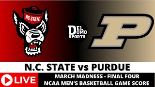 NC STATE VS PURDUE LIVE 🏀 NCAAM March Madness Final Four - APR 6, 2024