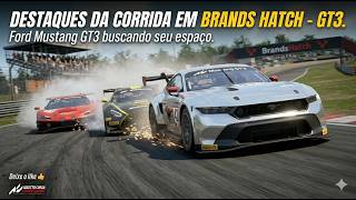Mustang GT3 Dominando Brands Hatch no ACC com Thrustmaster T248 no PS5.