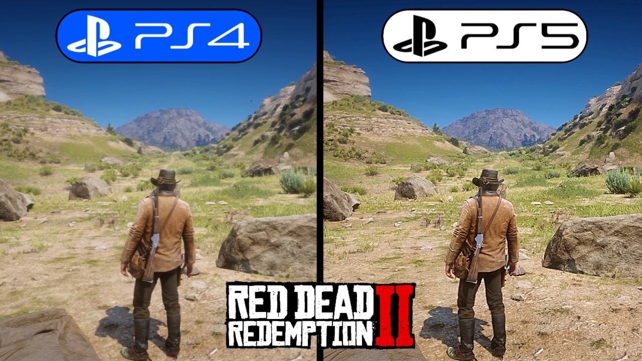 Red Dead Redemption 2 - PS4 vs PS5 | Graphics & FPS - Comparison | 4K