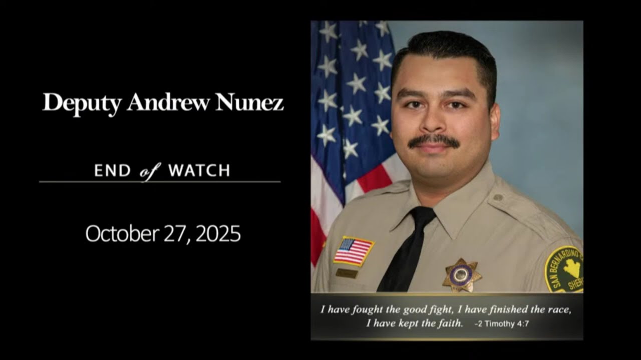 Live: Funeral for Deputy Andrew Nunez