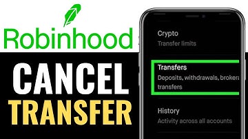How to Cancel Robinhood Transfer 2025 (Beginner Guide)