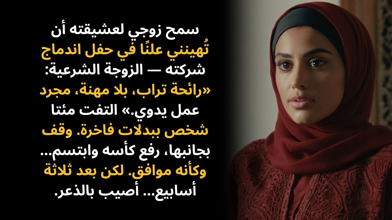 سمح زوجي لعشيقته أن تُهينني في حفل اندماج شركته — لكن وجهه شحب عندما… وصل الـFBI…