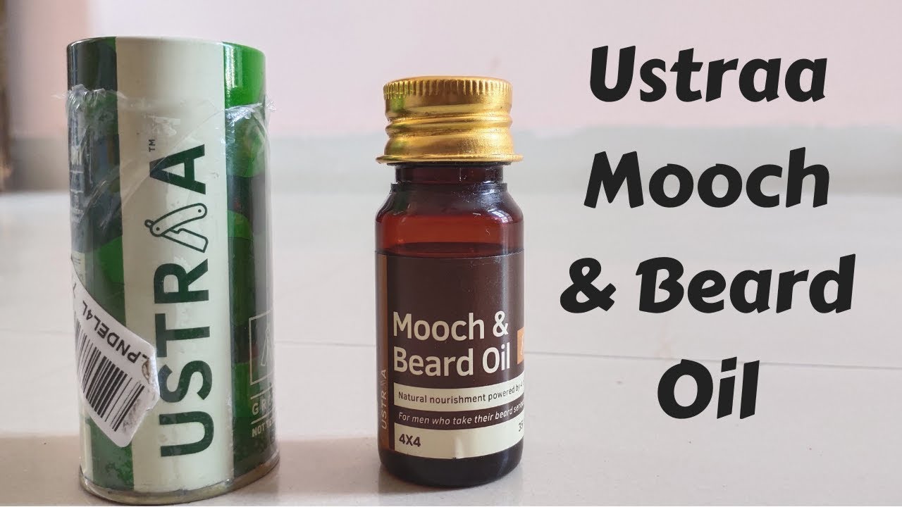 Ustraa Mooch and Beard oil Unboxing and Feature!! YouTube