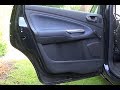 FORD S-MAX Door panel removal and taking out the window