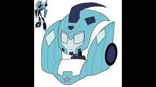 🔷Blurr🔷 {💙♦️Transformers animated♦️💙} •SpeedPaint• #transformers #transformersanimated
