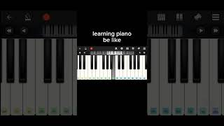 learning piano be like #piano #learning