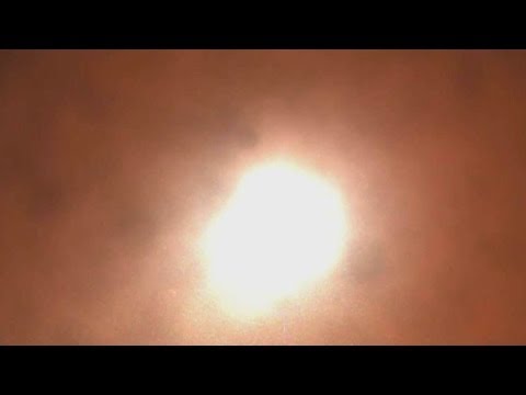 こうのとり大気圏突入 燃え尽きる様子撮影