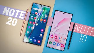 Samsung Galaxy Note 20 vs Note 10: the better 