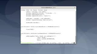 Agregando menues con wxWidgets #1