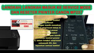Cara Mudah Mengatasi Printer Canon MP287 E05, MP258, MP145, DLL