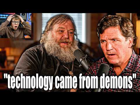 wait...demons gave the pre-flood world technology tucker carlson couldn't believe it