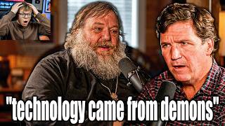 wait...demons gave the pre-flood world technology tucker carlson couldn't believe it