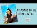 MY MORNING ROUTINE || ON A HOLIDAY ☕️ || MORNING FACE CARE || HOSTEL LIFE 🏠
