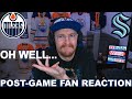 "IF YOU'RE A GOALTENDER..." Post-Game Fan Reaction: Oilers vs Kraken | Pre-Season