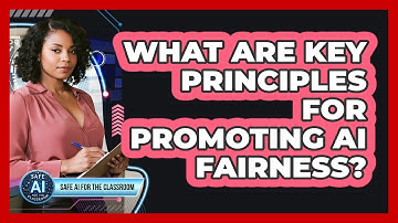What Are Key Principles For Promoting AI Fairness?