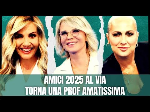 Video Amici, la scuola prende vita tra nomi famosi e il ritorno di una prof amatissima