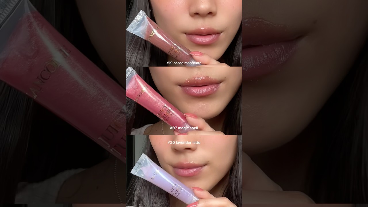 which lip gloss is the best?✨💦🙇🏻‍♀️  (JUICY TUBES swatches)