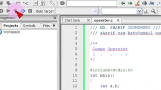 Bangla C programming tutorial -13- operator (8) Comma Operator