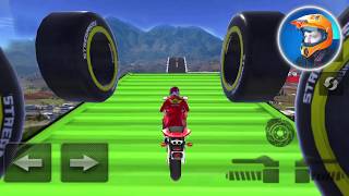 Impossible Motor Bike Tracks 3D Gameplay Android screenshot 4