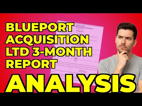 My Biggest Question After Blueport Acquisition Ltd's Filing