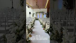 WE'RE DONE! ExceptioNel Events Outdoor Wedding Ceremony Styling at The Chandelier Events Place