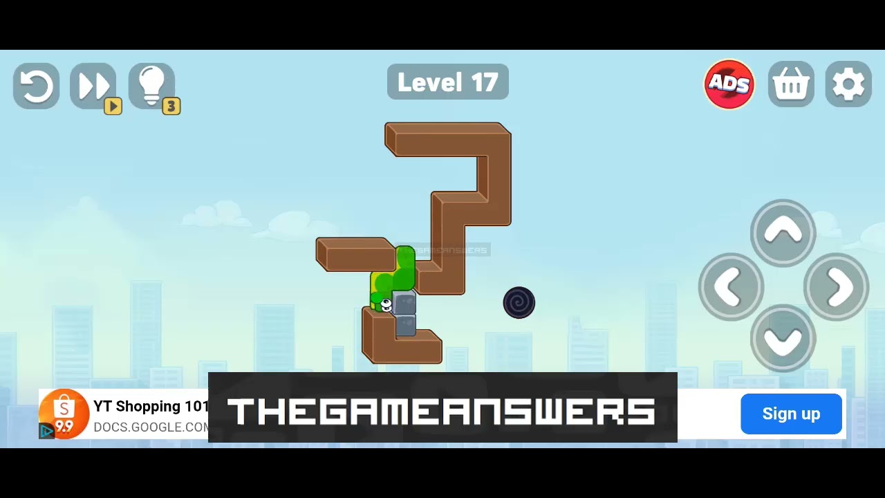 Snake Puzzle Level 17 - YouTube