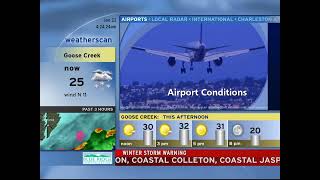 Weatherscan - Rare Snow Event in Goose Creek, SC (January 22 2025)