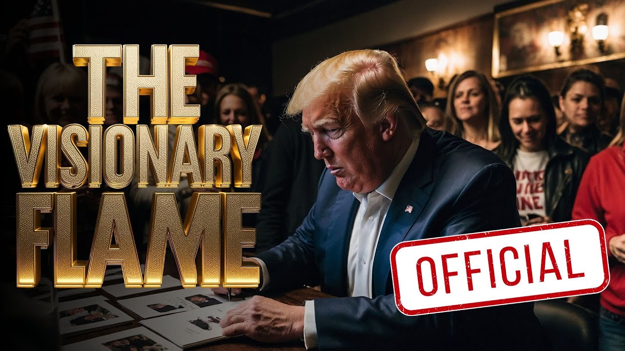 The Visionary Flame | Official Trump Tribute Song | Conservative Victory Anthem