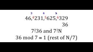 Pascal 2 - divisibility by 7
