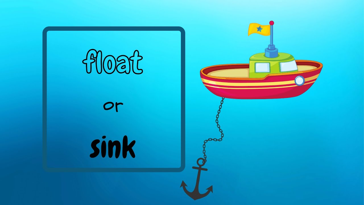 ✨ Float or Sink? Fun Science for Kindergarten! Free workbook ✨