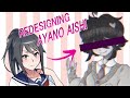 I redesign Ayano Aishi from Yandere Simulator