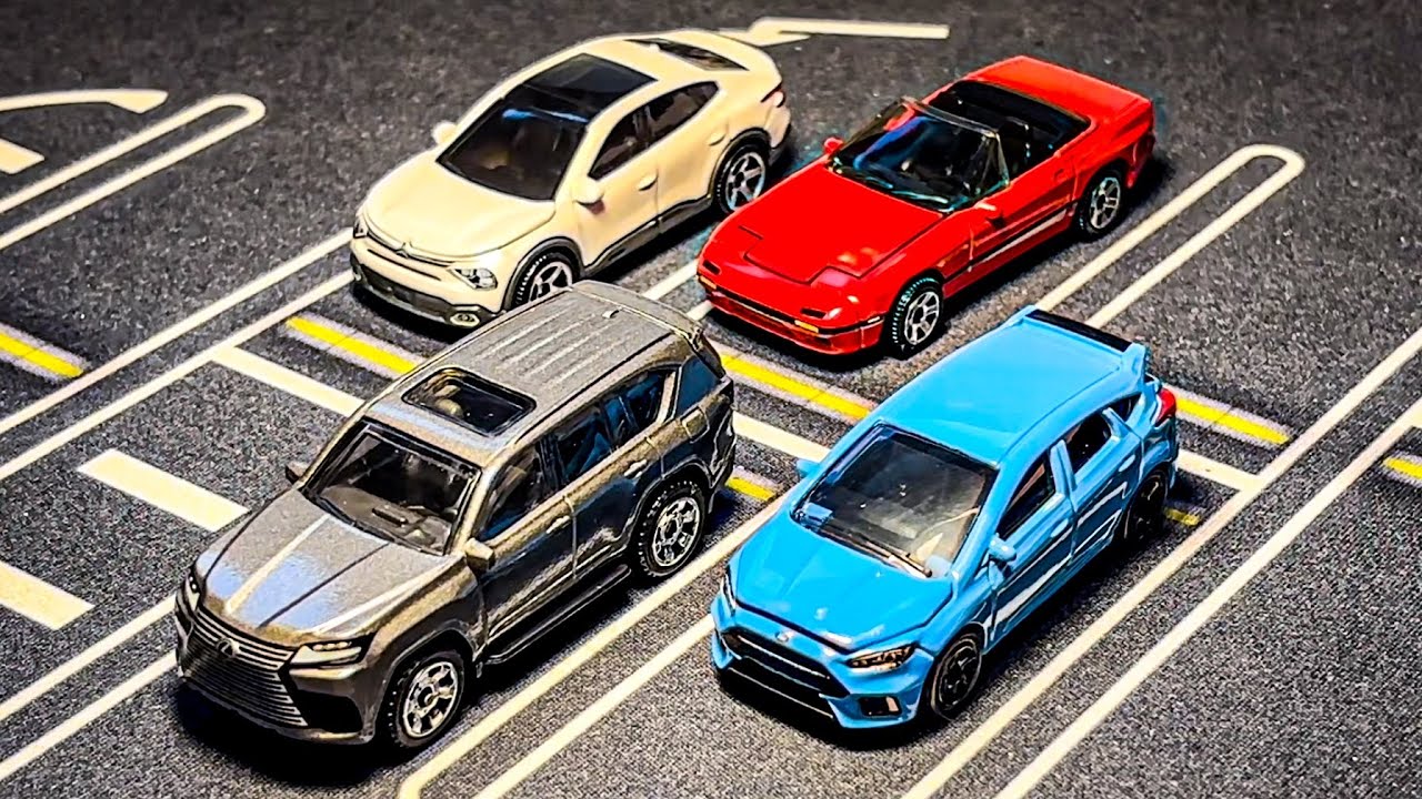 Matchbox Ford Focus RS 2018 - Modellino Auto Con Parti Mobili