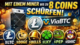 Scrypt Merged Mining - bis zu 8 Coins gleichzeitig schürfen.